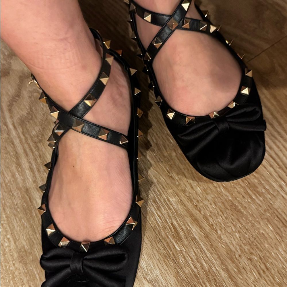 Valentino rockstud flats - Picture 3 of 16
